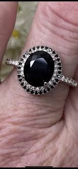 💝Silver, Black & Clear CZ Necklace, Earrings & Ring/ 10 | eBay