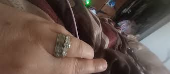 Five Stone White Gold Ring