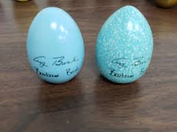 2 Rare Family Easter White House 1992 Egg Wooden President ...