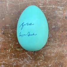 2007 President George Bush White House Lt.blue Easter Egg ...