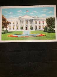 POSTCARD WHITE HOUSE WASHINGTON DC USA BS REYNOLDS CO CT AMERICAN ART REG PAT OF | eBay