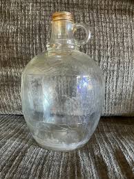 White House 1/2 Gallon Embossed Apple Vinegar Cider Bottle ...