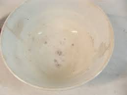 Antique LG English Mochaware Blue Banded Pottery Bowl 9" | eBay