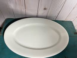 Vintage Stoneware Platter, Carr China Co, Ironstone ...