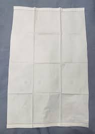 Vtg 6 White Floral Damask Cotton Guest Towels NWOT ...