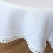 Ivory Round Tablecloth 60 Inch - Etsy