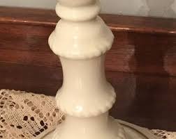 LENOX Vintage CANDLESTICK 8 1/4 Inches Height Hand Decorated ...