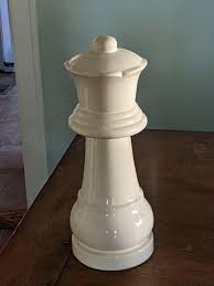 Large QUEEN chess piece garden chess made/ Portugal by ...