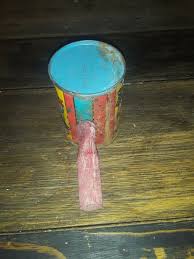 Vintage Tin circus Noisemaker with Wooden Handle | eBay