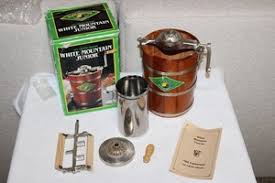 Ice Cream Freezer White Mountain | eBay
