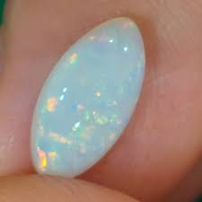 2.35Cts Clean White Fire Opal SU1369