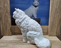 Cat, Tomcat, Maine Coon, Longhair, Decoration, Figure, Cat ...