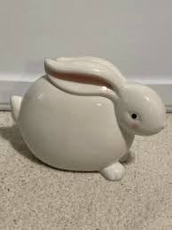 Studio 33 Ceramic Porcelain Easter Bunny Rabbit Decorative Figure | eBay