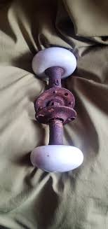 White 1930s Decade Antique Door Knobs & Handles for sale | eBay