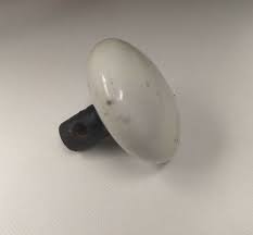 Antique White Porcelain Door Knob HG15 | eBay