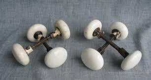 Lot of 8 Vintage White Porcelain Doorknobs Architectural Salvage Victorian Home Decor Restoration - Etsy