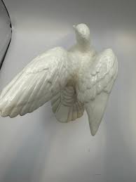Ceramic Glossy White Dove Figurine Byron Mold - Etsy