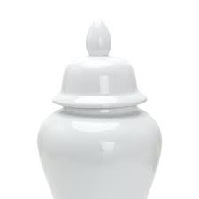 Traditional Ceramic Ginger Jar Vase Porcelain Jar with Lid ...