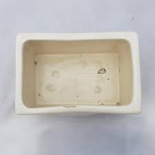 Vintage Haeger Pottery Cream White Ceramic Planter... | Depop