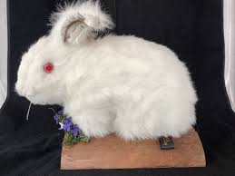 Vintage 15” The Hen House Bunny Rabbit Plush Figure on a Log Norwalk Ohio Easter | eBay Australia