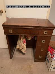 Sew Best Sewing Machine & Desk | EstateSales.org