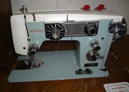 Vintage Deluxe Dressmaker Sewing Machine And Cabinet, Works, Has Zig Zag, No Acc. 30"W x 17"D x 31"H, Good Condition Auction | 1BID