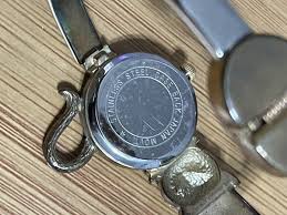 Vintage Appear Brand Women's Watch Gold Tone Bejeweled Cat ...