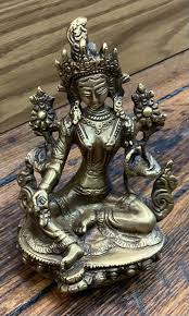 Tara brass statue – Gemini's Eclectic Emporium