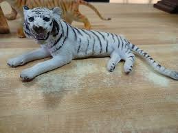 AAA Animal Figure Lot of 3 Tigers Includes White Tiger Hard Rubber Safari Toy | eBay