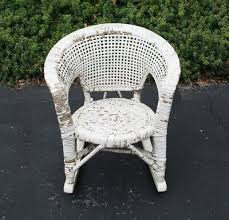 A Vintage Childs Wicker Rocker, 1950's | eBay