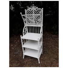 Antique Wicker Table Circa 1890's Victorian Music Stand. For Sale at Ruby Lane