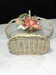 Vintage Country Style Marilyn Miglin Love You Wicker Basket w/ Potpourri 10”x11” | eBay