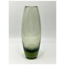 MCM Holmegaard Per Lutken Danish Mid Century Gray Smoked Translucent . For Sale at Ruby Lane