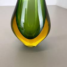 Large Murano Glass Sommerso Single-Stem Vase by Flavio Poli, Italy, 1960s at 1stDibs