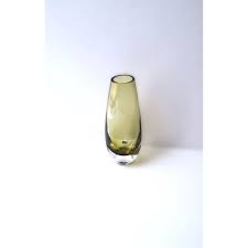 Swedish Yellow Glass Vase | Chairish