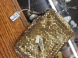 Vintage Authentic WHITING & DAVIS Gold Mesh Cigarette Case ...