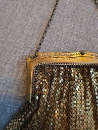 Whiting And Davis Gold Mesh Small Evening Purse Vintage | eBay