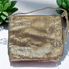 Whiting & Davis Co. Set of 3 Mesh Handbag, Wallet, and ...