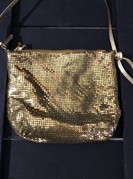 Vintage Whiting & Davis Gold Mesh Evening Bag Made in ...