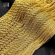 Authentic 18K Gold Rope Chain Necklace - Au750 Twisted Gold ...