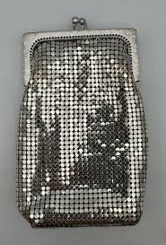 Vintage Whiting & Davis Co. Silver Tone Mesh Coin Purse | eBay