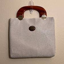 Whitening and David's white bag with tortoise shell... | Depop