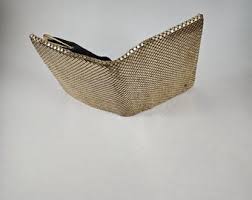 Vintage Whiting & Davis Gold Mesh Wallet - Etsy