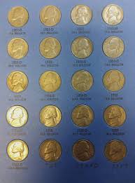 Complete Book of Jefferson Nickels 38-59 (Avg Cond) | eBay Australia