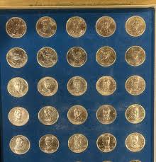 Franklin Mint Sterling Silver Presidential 35 Coin Set | eBay