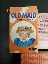 Vtg Whitman Pub. Co. Old Maid Card Game No.4109 W/Original ...