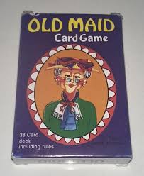 Vintage Old Maid Card Game Complete 38 Card Deck ...
