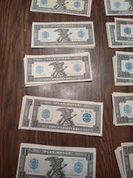 Vintage 1960's Whitman Publishing Play Money - Lot Includes ...