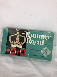 1962 - RUMMY ROYAL GAME SHEET - VINYL - WHITMAN - CARD TABLE ...