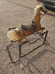 Vintage Wonder Products Spring Rocking Horse "Rawhide" | eBay